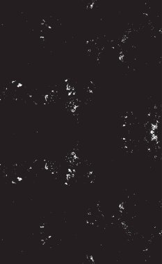 Grunge siyah ve beyaz kentsel vektör doku şablon. Karanlık dağınık toz sıkıntı arka plan kaplaması. Gürültü ve tahıl ile soyut noktalı, çizik, Vintage efekti oluşturmak kolay. Yaşlanma tasarım öğesi