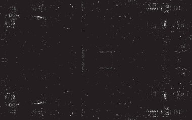 Grunge siyah ve beyaz kentsel vektör doku şablon. Karanlık dağınık toz sıkıntı arka plan kaplaması. Gürültü ve tahıl ile soyut noktalı, çizik, Vintage efekti oluşturmak kolay. Yaşlanma tasarım öğesi