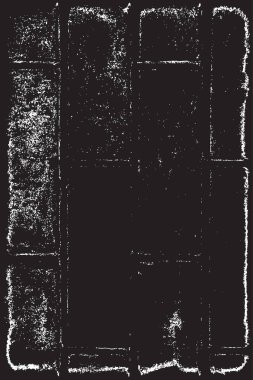 Grunge siyah ve beyaz kentsel vektör doku şablon. Karanlık dağınık toz sıkıntı arka plan kaplaması. Gürültü ve tahıl ile soyut noktalı, çizik, Vintage efekti oluşturmak kolay. Yaşlanma tasarım öğesi