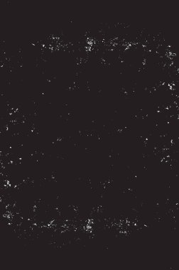 Grunge siyah ve beyaz kentsel vektör doku şablon. Karanlık dağınık toz sıkıntı arka plan kaplaması. Gürültü ve tahıl ile soyut noktalı, çizik, Vintage efekti oluşturmak kolay. Yaşlanma tasarım öğesi