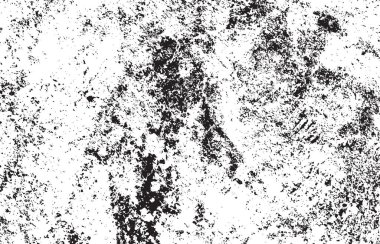Grunge siyah ve beyaz kentsel vektör doku şablon. Karanlık dağınık toz sıkıntı arka plan kaplaması. Gürültü ve tahıl ile soyut noktalı, çizik, Vintage efekti oluşturmak kolay. Yaşlanma tasarım öğesi
