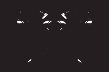 Grunge siyah ve beyaz kentsel vektör doku şablon. Karanlık dağınık toz sıkıntı arka plan kaplaması. Gürültü ve tahıl ile soyut noktalı, çizik, Vintage efekti oluşturmak kolay. Yaşlanma tasarım öğesi