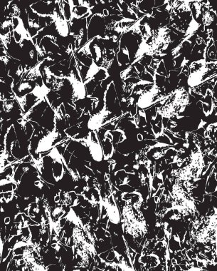 Grunge siyah ve beyaz kentsel vektör doku şablon. Karanlık dağınık toz sıkıntı arka plan kaplaması. Gürültü ve tahıl ile soyut noktalı, çizik, Vintage efekti oluşturmak kolay. Yaşlanma tasarım öğesi