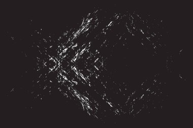 Grunge siyah ve beyaz kentsel vektör doku şablon. Karanlık dağınık toz sıkıntı arka plan kaplaması. Gürültü ve tahıl ile soyut noktalı, çizik, Vintage efekti oluşturmak kolay. Yaşlanma tasarım öğesi