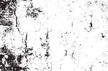 Grunge siyah ve beyaz kentsel vektör doku şablon. Karanlık dağınık toz sıkıntı arka plan kaplaması. Gürültü ve tahıl ile soyut noktalı, çizik, Vintage efekti oluşturmak kolay. Yaşlanma tasarım öğesi