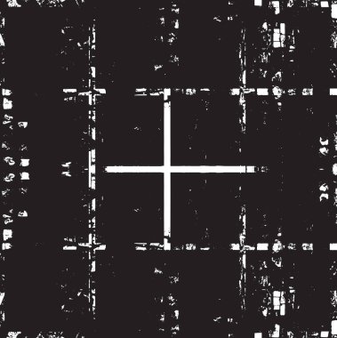 Grunge siyah ve beyaz kentsel vektör doku şablon. Karanlık dağınık toz sıkıntı arka plan kaplaması. Gürültü ve tahıl ile soyut noktalı, çizik, Vintage efekti oluşturmak kolay. Yaşlanma tasarım öğesi