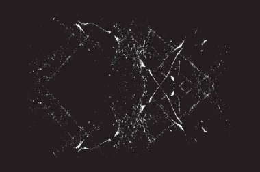 Grunge siyah ve beyaz kentsel vektör doku şablon. Karanlık dağınık toz sıkıntı arka plan kaplaması. Gürültü ve tahıl ile soyut noktalı, çizik, Vintage efekti oluşturmak kolay. Yaşlanma tasarım öğesi