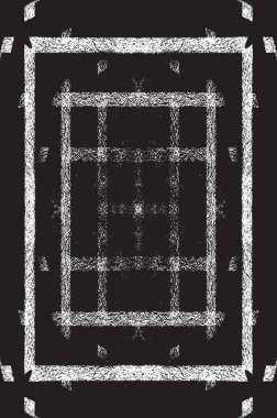 Grunge siyah ve beyaz kentsel vektör doku şablon. Karanlık dağınık toz sıkıntı arka plan kaplaması. Gürültü ve tahıl ile soyut noktalı, çizik, Vintage efekti oluşturmak kolay. Yaşlanma tasarım öğesi