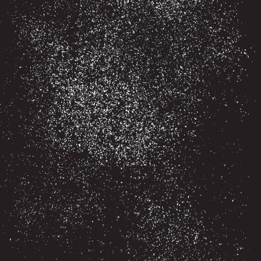 Grunge siyah ve beyaz kentsel vektör doku şablon. Karanlık dağınık toz sıkıntı arka plan kaplaması. Gürültü ve tahıl ile soyut noktalı, çizik, Vintage efekti oluşturmak kolay. Yaşlanma tasarım öğesi