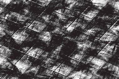 Grunge siyah ve beyaz kentsel vektör doku şablon. Karanlık dağınık toz sıkıntı arka plan kaplaması. Gürültü ve tahıl ile soyut noktalı, çizik, Vintage efekti oluşturmak kolay. Yaşlanma tasarım öğesi