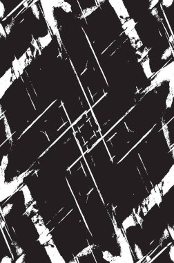 Grunge siyah ve beyaz kentsel vektör doku şablon. Karanlık dağınık toz sıkıntı arka plan kaplaması. Gürültü ve tahıl ile soyut noktalı, çizik, Vintage efekti oluşturmak kolay. Yaşlanma tasarım öğesi