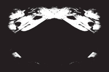 Grunge siyah ve beyaz kentsel vektör doku şablon. Karanlık dağınık toz sıkıntı arka plan kaplaması. Gürültü ve tahıl ile soyut noktalı, çizik, Vintage efekti oluşturmak kolay. Yaşlanma tasarım öğesi