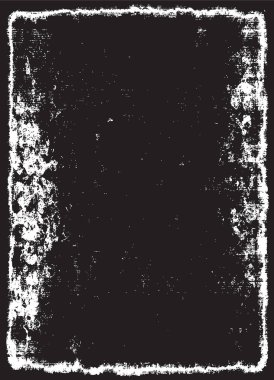 Grunge siyah ve beyaz kentsel vektör doku şablon. Karanlık dağınık toz sıkıntı arka plan kaplaması. Gürültü ve tahıl ile soyut noktalı, çizik, Vintage efekti oluşturmak kolay. Yaşlanma tasarım öğesi