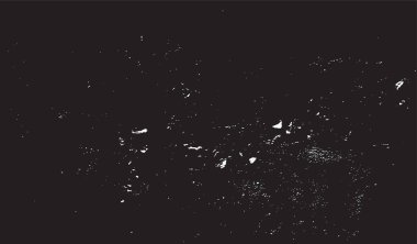 Grunge siyah ve beyaz kentsel vektör doku şablon. Karanlık dağınık toz sıkıntı arka plan kaplaması. Gürültü ve tahıl ile soyut noktalı, çizik, Vintage efekti oluşturmak kolay. Yaşlanma tasarım öğesi