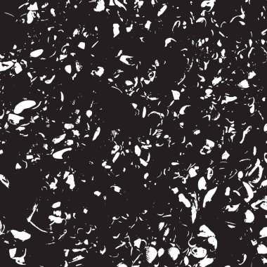 Grunge siyah ve beyaz kentsel vektör doku şablon. Karanlık dağınık toz sıkıntı arka plan kaplaması. Gürültü ve tahıl ile soyut noktalı, çizik, Vintage efekti oluşturmak kolay. Yaşlanma tasarım öğesi