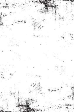 Grunge siyah ve beyaz kentsel vektör doku şablon. Karanlık dağınık toz sıkıntı arka plan kaplaması. Gürültü ve tahıl ile soyut noktalı, çizik, Vintage efekti oluşturmak kolay. Yaşlanma tasarım öğesi