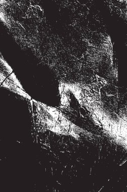 Grunge siyah ve beyaz kentsel vektör doku şablon. Karanlık dağınık toz sıkıntı arka plan kaplaması. Gürültü ve tahıl ile soyut noktalı, çizik, Vintage efekti oluşturmak kolay. Yaşlanma tasarım öğesi