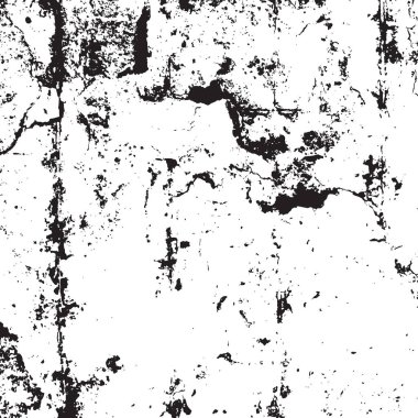 Grunge siyah ve beyaz kentsel vektör doku şablon. Karanlık dağınık toz sıkıntı arka plan kaplaması. Gürültü ve tahıl ile soyut noktalı, çizik, Vintage efekti oluşturmak kolay. Yaşlanma tasarım öğesi
