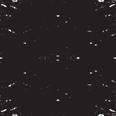 Grunge siyah ve beyaz kentsel vektör doku şablon. Karanlık dağınık toz sıkıntı arka plan kaplaması. Gürültü ve tahıl ile soyut noktalı, çizik, Vintage efekti oluşturmak kolay. Yaşlanma tasarım öğesi
