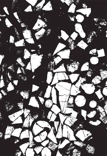 Grunge siyah ve beyaz kentsel vektör doku şablon. Karanlık dağınık toz sıkıntı arka plan kaplaması. Gürültü ve tahıl ile soyut noktalı, çizik, Vintage efekti oluşturmak kolay. Yaşlanma tasarım öğesi