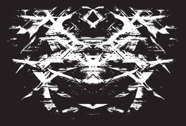 Grunge siyah ve beyaz kentsel vektör doku şablon. Karanlık dağınık toz sıkıntı arka plan kaplaması. Gürültü ve tahıl ile soyut noktalı, çizik, Vintage efekti oluşturmak kolay. Yaşlanma tasarım öğesi