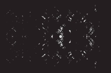 Grunge siyah ve beyaz kentsel vektör doku şablon. Karanlık dağınık toz sıkıntı arka plan kaplaması. Gürültü ve tahıl ile soyut noktalı, çizik, Vintage efekti oluşturmak kolay. Yaşlanma tasarım öğesi