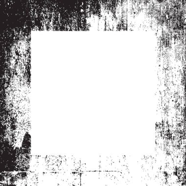Grunge siyah ve beyaz kentsel vektör doku şablon. Karanlık dağınık toz sıkıntı arka plan kaplaması. Gürültü ve tahıl ile soyut noktalı, çizik, Vintage efekti oluşturmak kolay. Yaşlanma tasarım öğesi