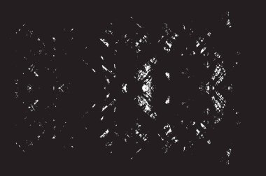 Grunge siyah ve beyaz kentsel vektör doku şablon. Karanlık dağınık toz sıkıntı arka plan kaplaması. Gürültü ve tahıl ile soyut noktalı, çizik, Vintage efekti oluşturmak kolay. Yaşlanma tasarım öğesi