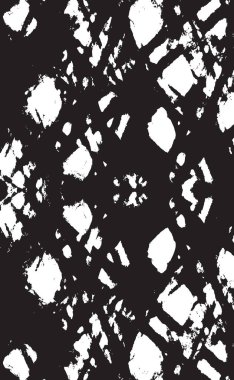 Grunge siyah ve beyaz kentsel vektör doku şablon. Karanlık dağınık toz sıkıntı arka plan kaplaması. Gürültü ve tahıl ile soyut noktalı, çizik, Vintage efekti oluşturmak kolay. Yaşlanma tasarım öğesi