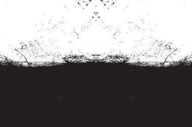 Grunge siyah ve beyaz kentsel vektör doku şablon. Karanlık dağınık toz sıkıntı arka plan kaplaması. Gürültü ve tahıl ile soyut noktalı, çizik, Vintage efekti oluşturmak kolay. Yaşlanma tasarım öğesi