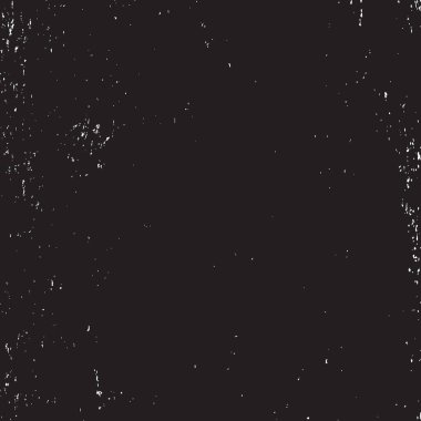 Grunge siyah ve beyaz kentsel vektör doku şablon. Karanlık dağınık toz sıkıntı arka plan kaplaması. Gürültü ve tahıl ile soyut noktalı, çizik, Vintage efekti oluşturmak kolay. Yaşlanma tasarım öğesi