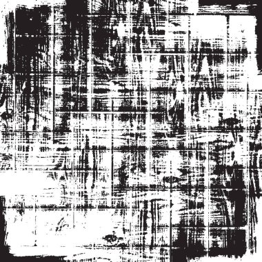 Grunge siyah ve beyaz kentsel vektör doku şablon. Karanlık dağınık toz sıkıntı arka plan kaplaması. Gürültü ve tahıl ile soyut noktalı, çizik, Vintage efekti oluşturmak kolay. Yaşlanma tasarım öğesi
