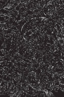 Grunge siyah ve beyaz kentsel vektör doku şablon. Karanlık dağınık toz sıkıntı arka plan kaplaması. Gürültü ve tahıl ile soyut noktalı, çizik, Vintage efekti oluşturmak kolay. Yaşlanma tasarım öğesi