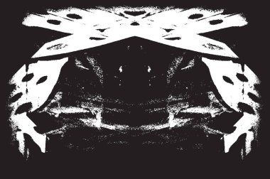 Grunge siyah ve beyaz kentsel vektör doku şablon. Karanlık dağınık toz sıkıntı arka plan kaplaması. Gürültü ve tahıl ile soyut noktalı, çizik, Vintage efekti oluşturmak kolay. Yaşlanma tasarım öğesi