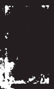 Grunge siyah ve beyaz kentsel vektör doku şablon. Karanlık dağınık toz sıkıntı arka plan kaplaması. Gürültü ve tahıl ile soyut noktalı, çizik, Vintage efekti oluşturmak kolay. Yaşlanma tasarım öğesi