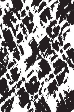 Grunge siyah ve beyaz kentsel vektör doku şablon. Karanlık dağınık toz sıkıntı arka plan kaplaması. Gürültü ve tahıl ile soyut noktalı, çizik, Vintage efekti oluşturmak kolay. Yaşlanma tasarım öğesi