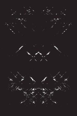 Grunge siyah ve beyaz kentsel vektör doku şablon. Karanlık dağınık toz sıkıntı arka plan kaplaması. Gürültü ve tahıl ile soyut noktalı, çizik, Vintage efekti oluşturmak kolay. Yaşlanma tasarım öğesi