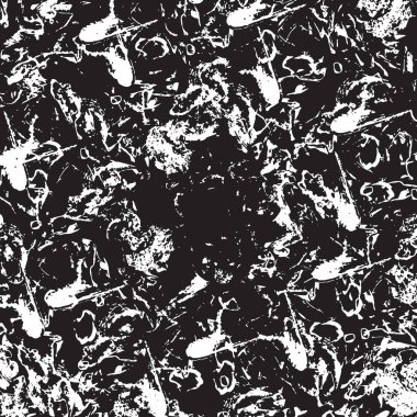 Grunge siyah ve beyaz kentsel vektör doku şablon. Karanlık dağınık toz sıkıntı arka plan kaplaması. Gürültü ve tahıl ile soyut noktalı, çizik, Vintage efekti oluşturmak kolay. Yaşlanma tasarım öğesi