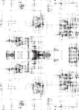 Grunge siyah ve beyaz kentsel vektör doku şablon. Karanlık dağınık toz sıkıntı arka plan kaplaması. Gürültü ve tahıl ile soyut noktalı, çizik, Vintage efekti oluşturmak kolay. Yaşlanma tasarım öğesi