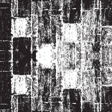 Grunge siyah ve beyaz kentsel vektör doku şablon. Karanlık dağınık toz sıkıntı arka plan kaplaması. Gürültü ve tahıl ile soyut noktalı, çizik, Vintage efekti oluşturmak kolay. Yaşlanma tasarım öğesi