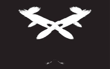 Grunge siyah ve beyaz kentsel vektör doku şablon. Karanlık dağınık toz sıkıntı arka plan kaplaması. Gürültü ve tahıl ile soyut noktalı, çizik, Vintage efekti oluşturmak kolay. Yaşlanma tasarım öğesi