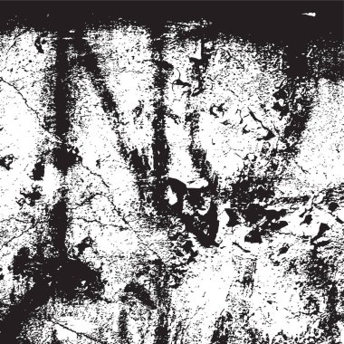 Grunge siyah ve beyaz kentsel vektör doku şablon. Karanlık dağınık toz sıkıntı arka plan kaplaması. Gürültü ve tahıl ile soyut noktalı, çizik, Vintage efekti oluşturmak kolay. Yaşlanma tasarım öğesi