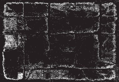 Grunge siyah ve beyaz kentsel vektör doku şablon. Karanlık dağınık toz sıkıntı arka plan kaplaması. Gürültü ve tahıl ile soyut noktalı, çizik, Vintage efekti oluşturmak kolay. Yaşlanma tasarım öğesi
