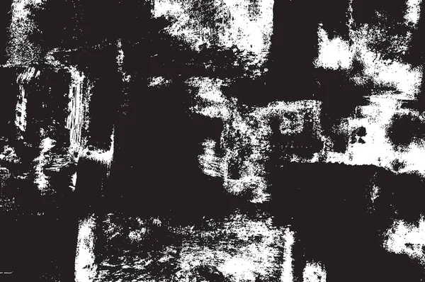垃圾摇滚黑与白城市矢量纹理模板 凌乱的黑暗尘埃覆盖窘迫背景 轻松地创建抽象的点 老式效果与噪音和粮食 老化的设计元素 — 图库矢量图片
