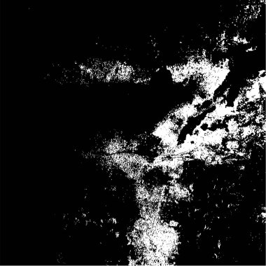 Grunge siyah ve beyaz kentsel vektör doku şablon. Karanlık dağınık toz sıkıntı arka plan kaplaması. Gürültü ve tahıl ile soyut noktalı, çizik, Vintage efekti oluşturmak kolay. Yaşlanma tasarım öğesi