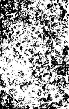 Grunge siyah ve beyaz kentsel vektör doku şablon. Karanlık dağınık toz sıkıntı arka plan kaplaması. Gürültü ve tahıl ile soyut noktalı, çizik, Vintage efekti oluşturmak kolay. Yaşlanma tasarım öğesi