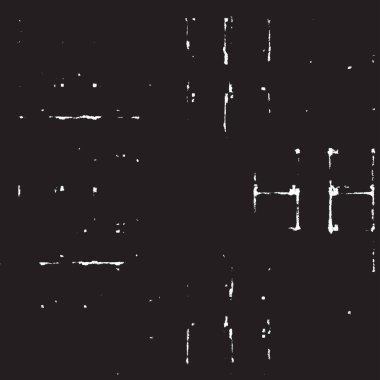 Grunge siyah ve beyaz kentsel vektör doku şablon. Karanlık dağınık toz sıkıntı arka plan kaplaması. Gürültü ve tahıl ile soyut noktalı, çizik, Vintage efekti oluşturmak kolay. Yaşlanma tasarım öğesi