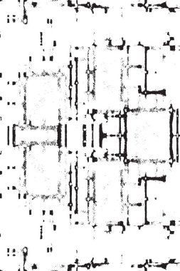 Grunge siyah ve beyaz kentsel vektör doku şablon. Karanlık dağınık toz sıkıntı arka plan kaplaması. Gürültü ve tahıl ile soyut noktalı, çizik, Vintage efekti oluşturmak kolay. Yaşlanma tasarım öğesi