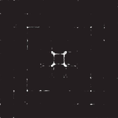 Grunge siyah ve beyaz kentsel vektör doku şablon. Karanlık dağınık toz sıkıntı arka plan kaplaması. Gürültü ve tahıl ile soyut noktalı, çizik, Vintage efekti oluşturmak kolay. Yaşlanma tasarım öğesi