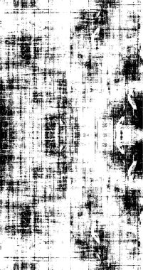 Grunge siyah ve beyaz kentsel vektör doku şablon. Karanlık dağınık toz sıkıntı arka plan kaplaması. Gürültü ve tahıl ile soyut noktalı, çizik, Vintage efekti oluşturmak kolay. Yaşlanma tasarım öğesi